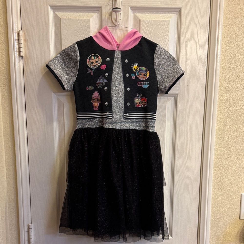 L.O.L. Surprise! Pink and Black Kids Dance Costume